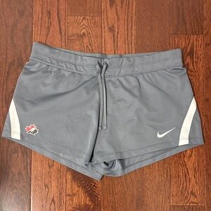 Nike Women's Gray Athletic Shorts
